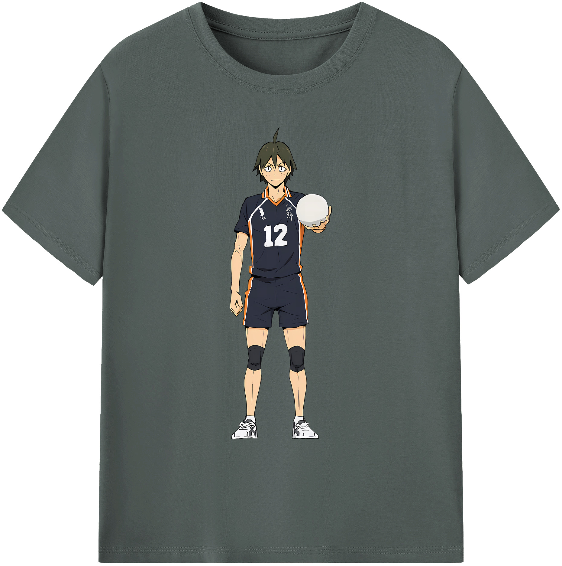（画像用） ハイキュー!! Haikyu!! 綿100％ メンズ半袖Tシャツ｜肌触りやわらか＆通気性